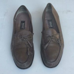 Bally Martin Loafer Size 12 Leather Tan